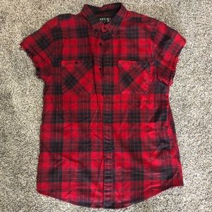 Ninth Hall Cut Off Sleeves Button Up